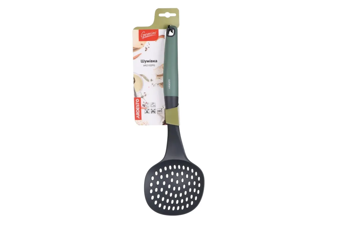 ქაფქირი ARDESTO Skimmer Gemini, gray/green, nylon, pp with soft touch