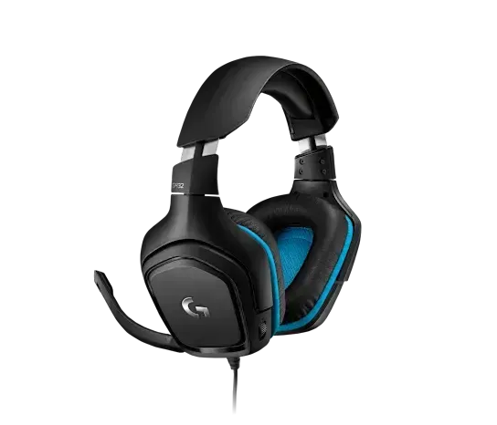 logitech, G432 Wired Gaming Headset Black