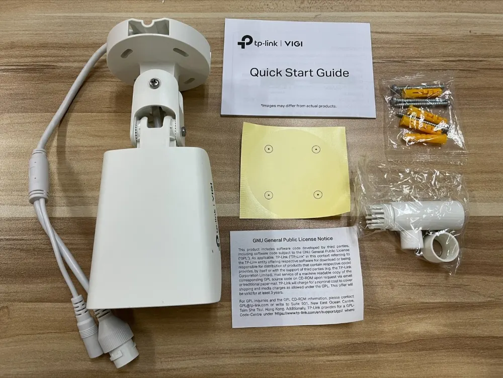 IP კამერა TP-Link VIGI C340 Full-Color Bullet Network Camera - Outdoor, 4MP, 2560 × 1440, 2.8mm Lens, 122° Diagonal Viewing Angle, Full-Color Night Vision, IR Cut Filter, RJ-45, IP66 Waterproof, PoE/12V DC, Two-Way Audio