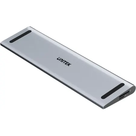 D1106A, UNITEK, Docking Station, 13-in-2 KVM (2*HDMI+DP+USB+2*USB 10Gb+USB-C 10Gbps+SD/Micro+Audio+1GB LAN+PD 100W+DC5V)+HDMI