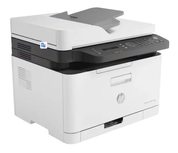 პრინტერი 4ZB97A HP Color Laser MFP 179fnw Print, copy, scan, fax A4, Black up to 18 ppm, color-4 ppm, ADF,Wi-Fi (117A)