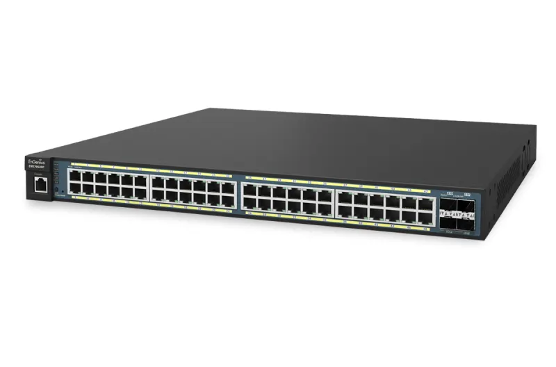 Wireless Management 50AP 48-port GbE PoE.at Switch 740W 4SFP L2 19i