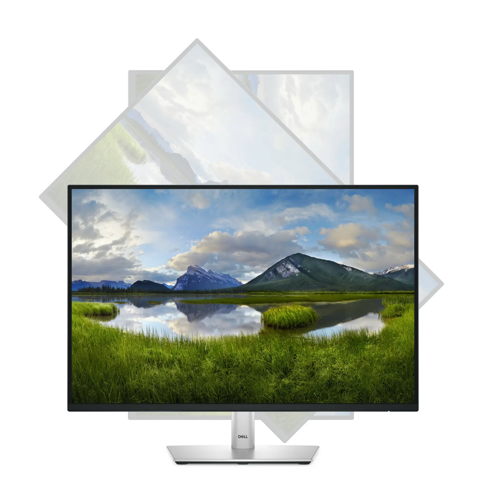 მონიტორი Monitor DELL 24.1" P2425E USB-C HUB, HDMI, 2xDP, USB-C, RJ-45, IPS, 1920x1200, 16:10, 100Hz, sRGB 99%, Pivot