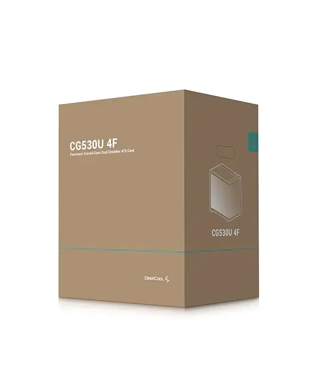 ქეისი Deepcool, CG530U 4F, Case Black
