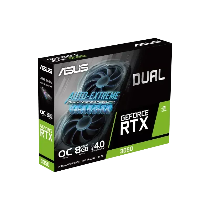 ვიდეობარათი ASUS Dual GeForce RTX™ 3050 V2 OC Edition 8GB GDDR6