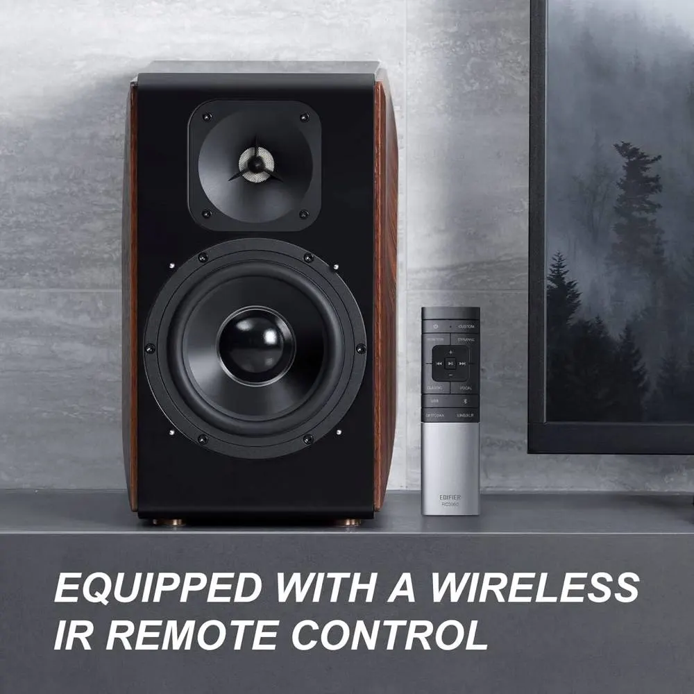 დინამიკი Edifier S3000MK Ⅱ, 256W, Bluetooth, XLR, Optical, RCA, Coaxial, USB, Speaker, Brown
