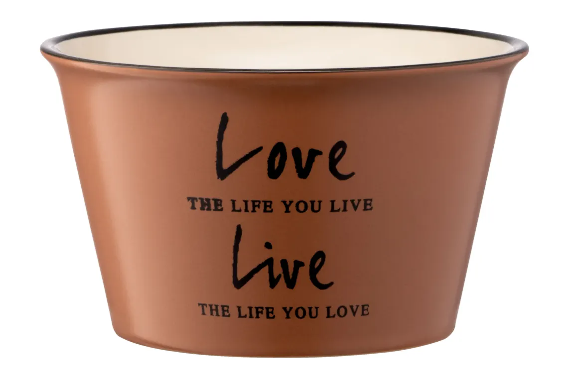 ჯამი Ardesto Bowl Way of life, 550ml, ceramics, brown