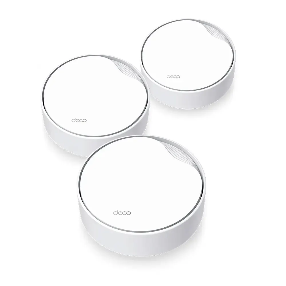 TP-Link, Deco X50-PoE(3-pack), Ceiling-Mount, AX3000 Whole Home Mesh Wi-Fi 6 System with PoE