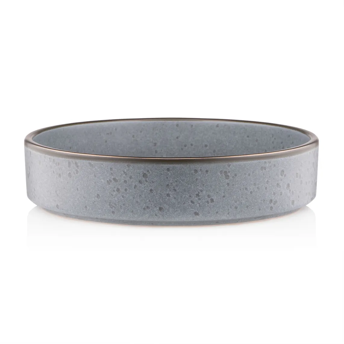 თეფში Soup plate ARDESTO Fasano 850ml, 20cm, ceramic, gray