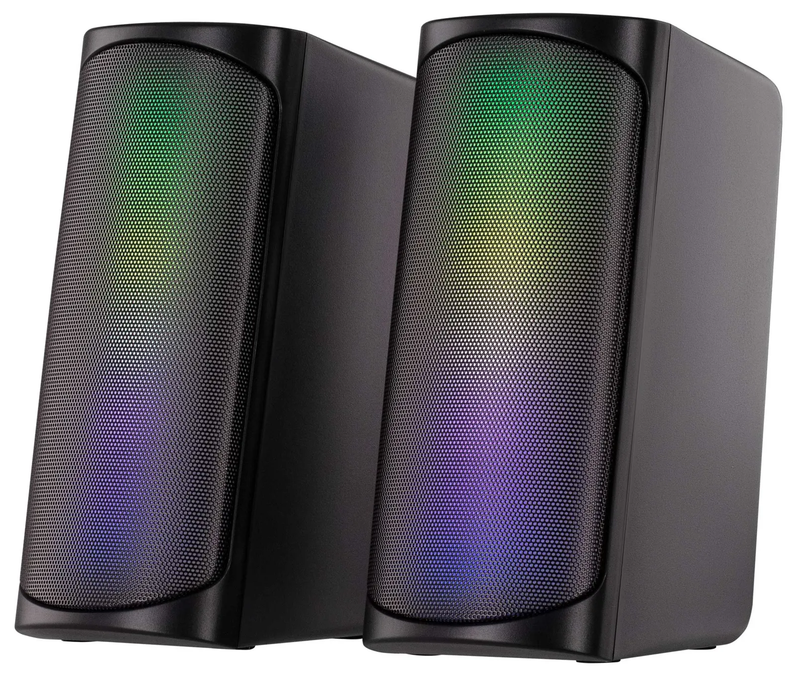 2E Multimedia speaker PCS231 RGB Matrix, 2.0, USB, Black
