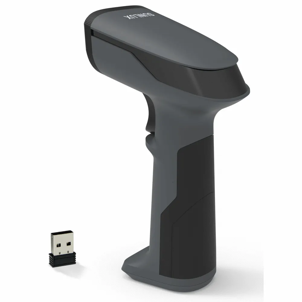 ბარკოდის სკანერი Sunlux XL-9620D, Bluetooth, USB, USB-VCP, Barcode Scanner, Black