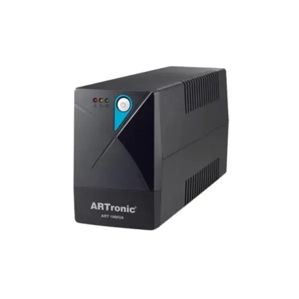 ARTRONIC, ART 1000, 1000VA/600W, Line-Interactive, Internal automatic bypass,Black.
