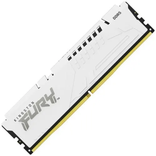ოპერატიული მეხსიერება Kingston, FURY White RAM 32GB DDR5 6000MHz CL36 DIMM.