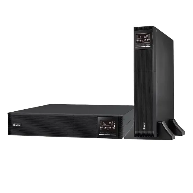 On-Line ტიპის UPS RT 3kVA Gen3 S, 230V/50Hz, 1A (default), inbult 6*battery*2sets, 16A AC input socket, 4*10A output socket (IEC C13*4)V ,1*16A output socket (IEC C19*1)