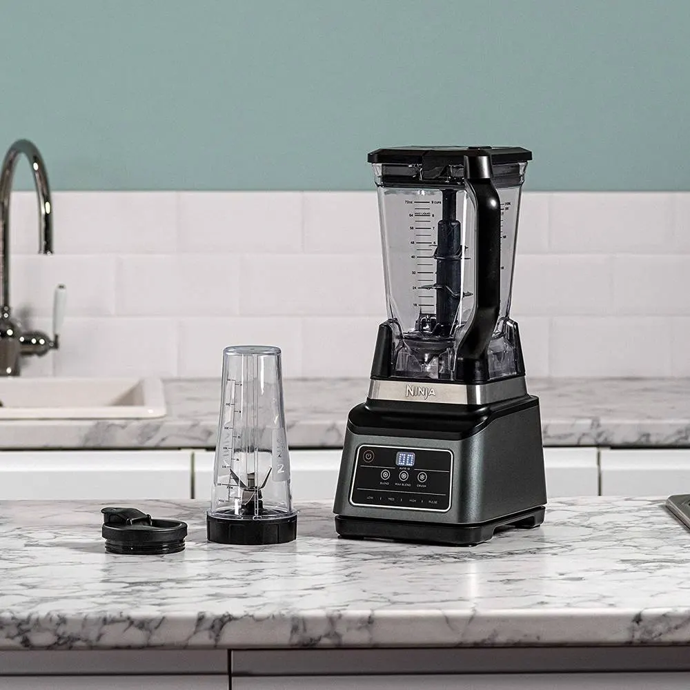 ბლენდერი Ninja BN750EU, 1200W, 2.1L, Blender 2in1, Black/Silver