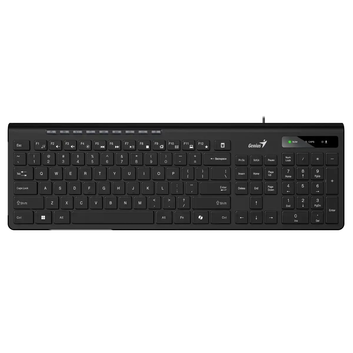 Genius, SlimStar 230II, Keyboard Black
