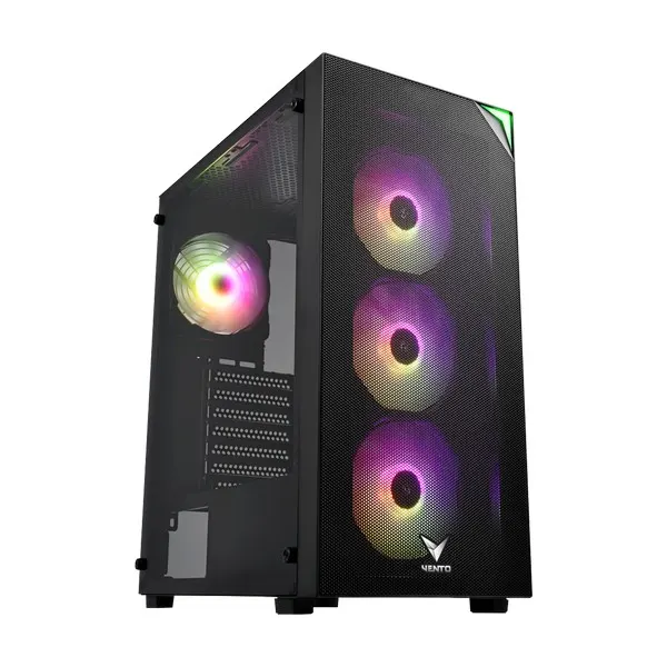 ქეისი FSP Vento VG3400S ATX Mid Tower Black