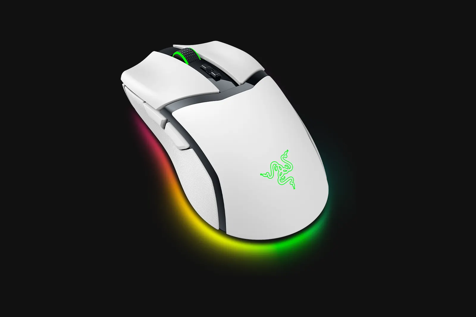 მაუსი Razer Mouse Cobra Pro, RGB, USB-A/WL/BT, white