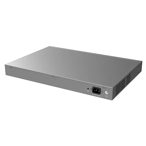 Grandstream GWN7806P, Layer 2+ Managed Network Switch, 48x GbE RJ45 PoE 802.3 af/at, up to 30W per port, 360W total power budget, 6x SFP+, stackable