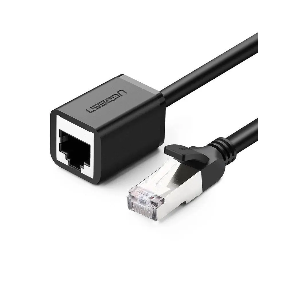 ქსელის კაბელის დამაგრძელებელი UGREEN NW112 (11283), CAT6 Extension LAN Cable, 5m, Black