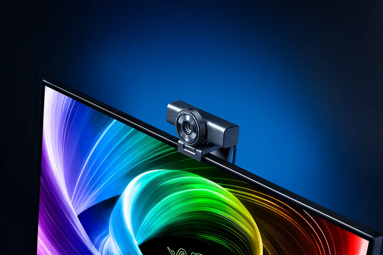 ვებკამერა Razer Webcam Kiyo V2 X, FullHD, 60fps, auto focus, black