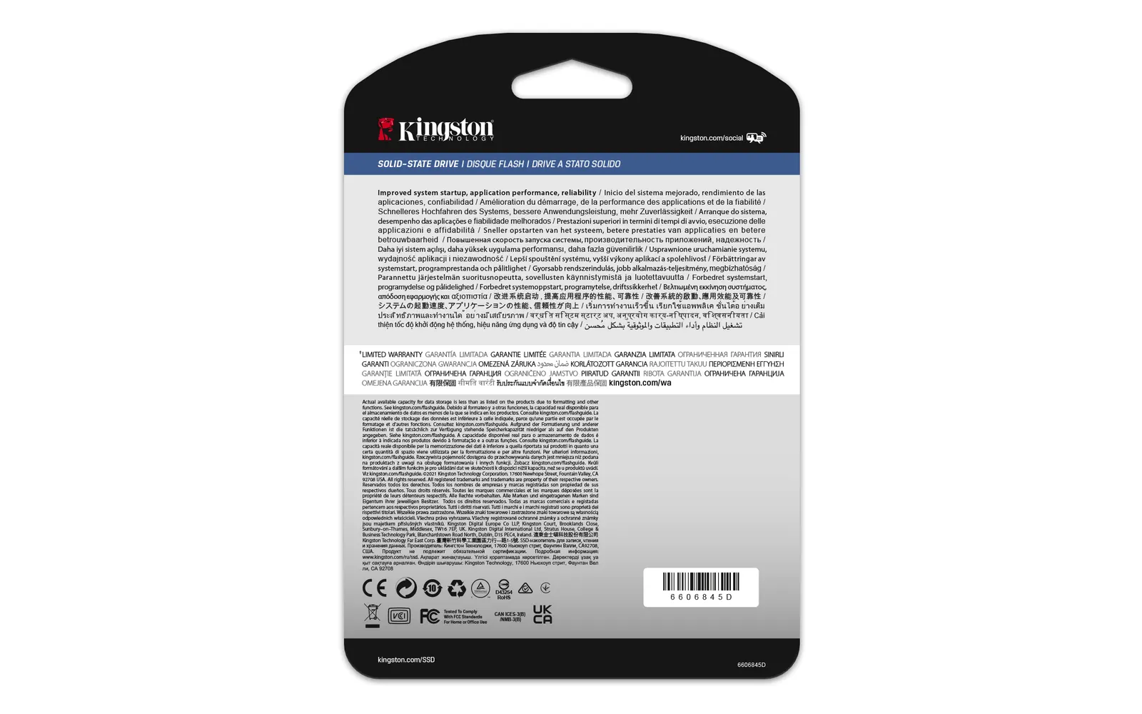 Kingston 1920G DC600M (Mixed-Use) 2.5” Enterprise SATA SSD