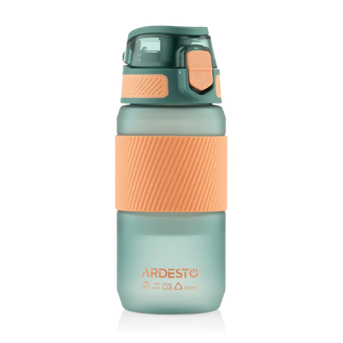 Ardesto Bottle Spring 600ml, plastic, green