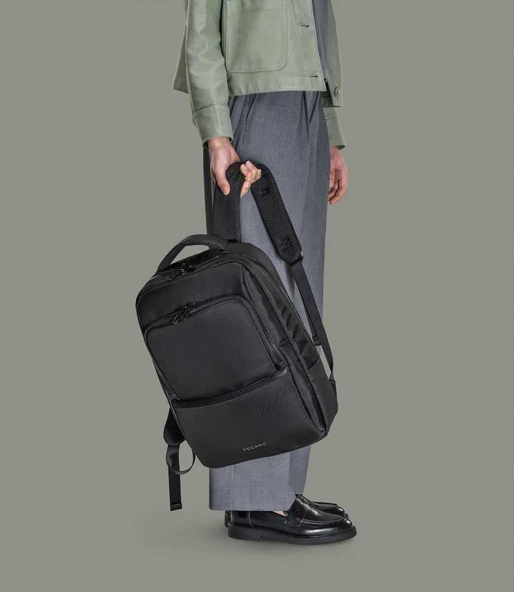 ნოუთბუქის ჩანთა Tucano LUNAR BACKPACK 15.6" BLACK