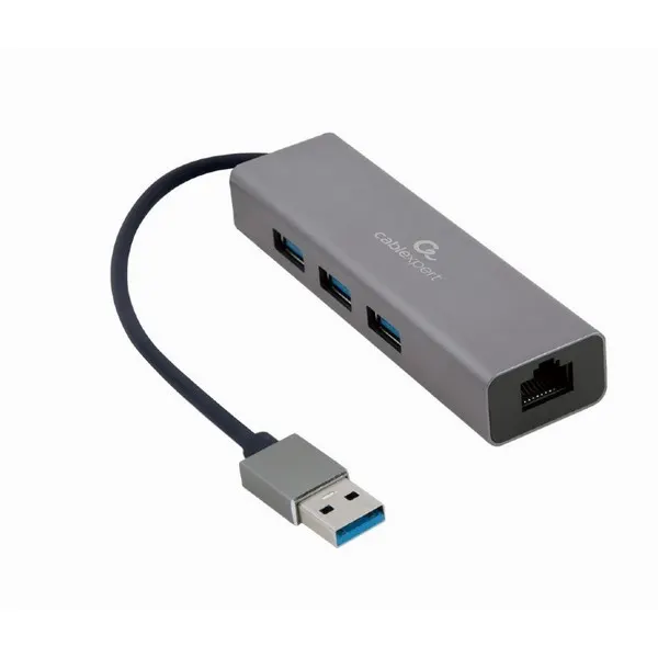 USB ჰაბი Gembird USB-A 4 in 1 Adapter