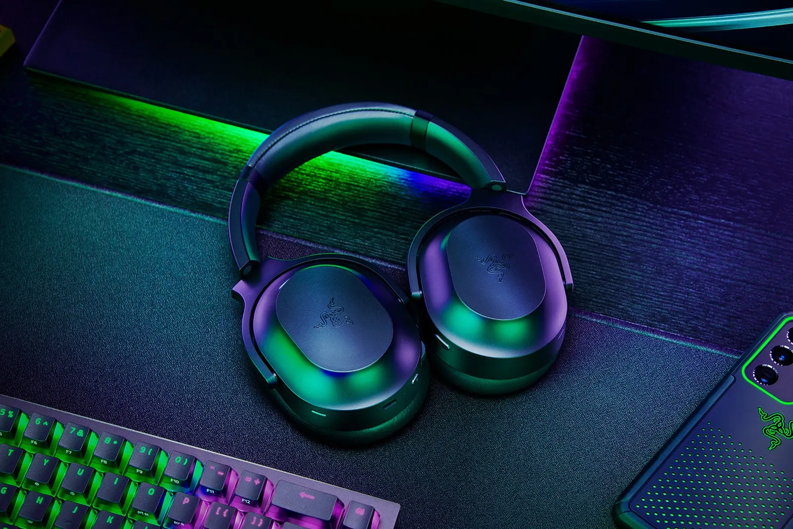 Razer Headset Barracuda Pro ANC 7.1 BT/WL Black