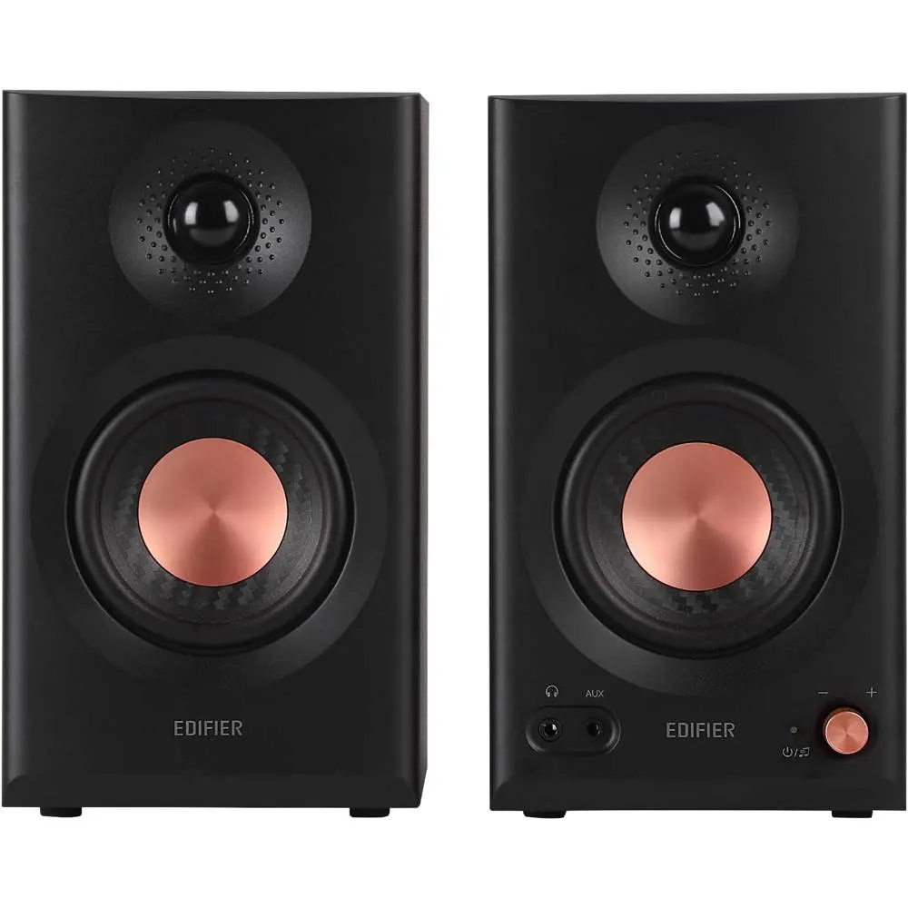 დინამიკი Edifier MR3, 36W, TRS, RCA, AUX, Bluetooth, Powered Studio Monitor Speakers, Black