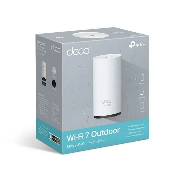 Mesh სისტემა TP-Link Deco BE25-Outdoor Mesh Wi-Fi 7 Router