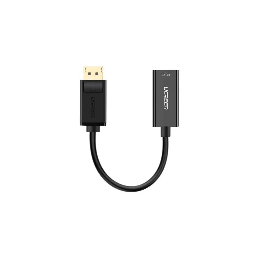 Adapter UGREEN MM137 (40363) DisplayPort to HDMI Female Converter, 4K*2K, 25cm, Black