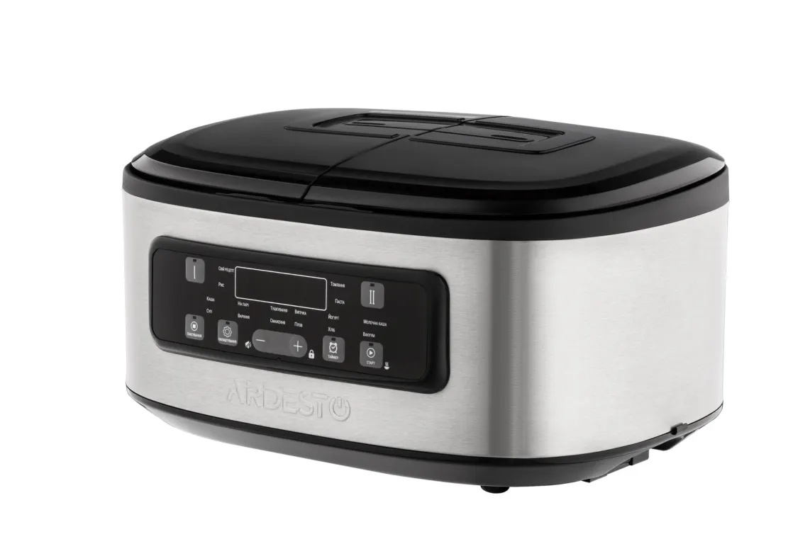 Ardesto Multicooker DMC-SA1212SB 2 pots/silver-black