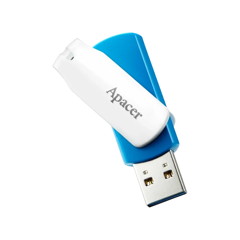 Apacer, AH357, 32GB, USB 3.1 Gen 1, White + Blue