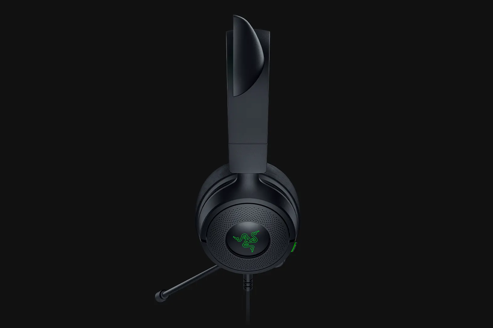 ყურსასმენი Razer Headset Kraken Kitty V3 X, mini-jack, 1.3m, black