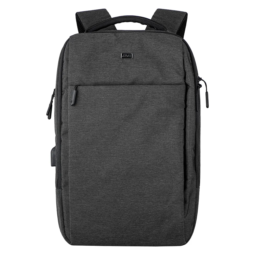 ნოუთბუქის ჩანთა 2E Backpack, Melange 16", Black
