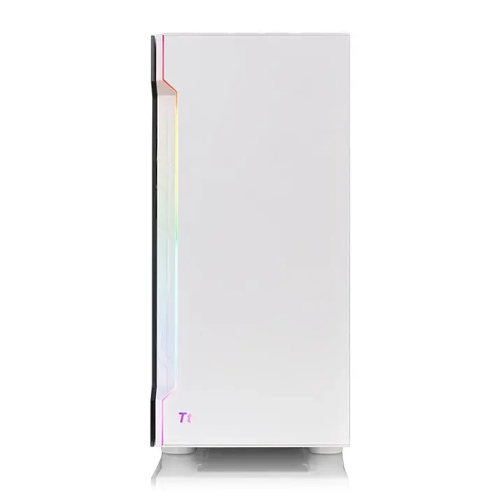 Thermaltake, H200 TG Snow RGB Case White