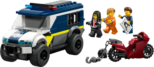 კონსტრუქტორი LEGO City Police Prisoner Transport Van 60479