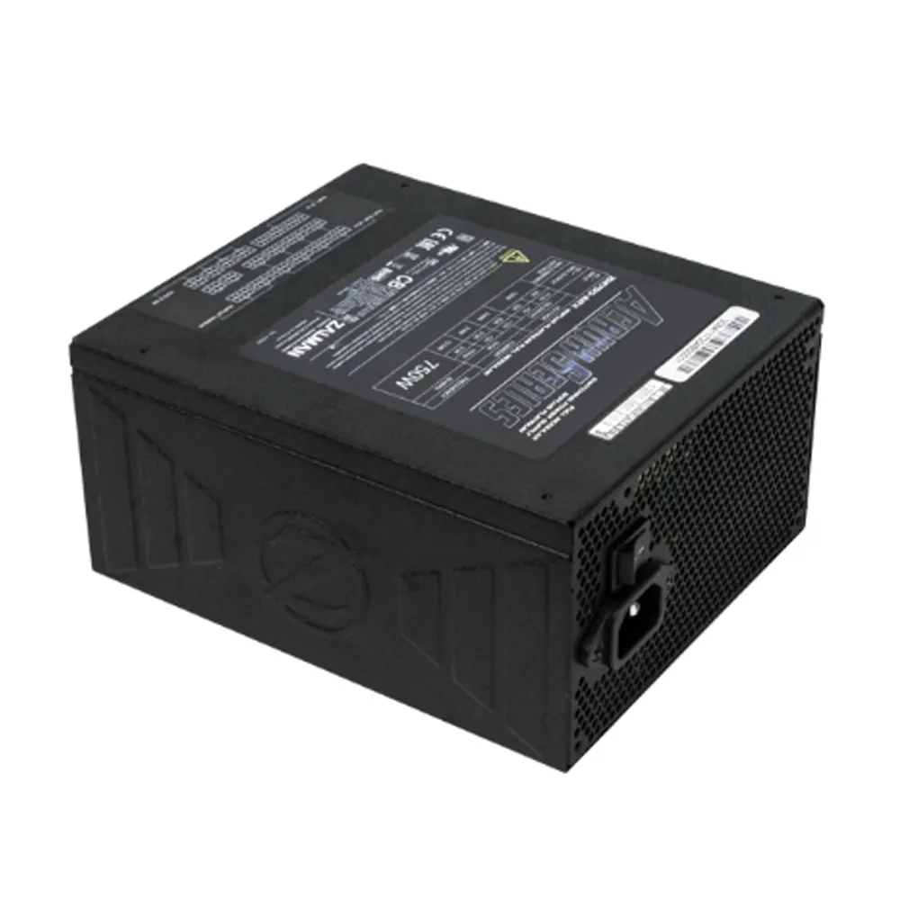 Zalman PSU Acrux (1000W), 94%, 80+ Platinum, 135mm, 1xMB 24pin(20+4), 2xCPU (8pin(4+4)+8pin), 8xMolex, 12xSATA, 6xPCIe 8pin(6+2), Fully Modular