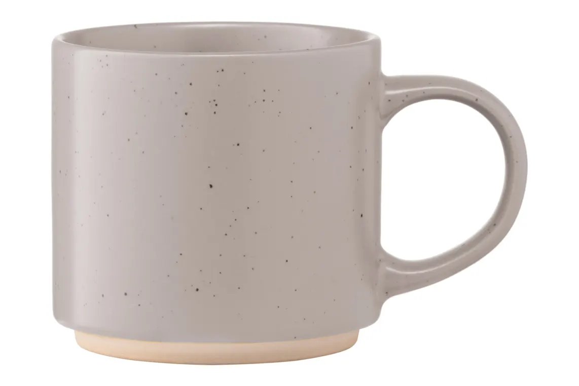 კათხა Ardesto Mug Alcor, 420ml, ceramics, gray