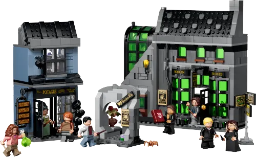 კონსტრუქტორი LEGO Harry Potter Knockturn Alley Wizarding Shops 76471