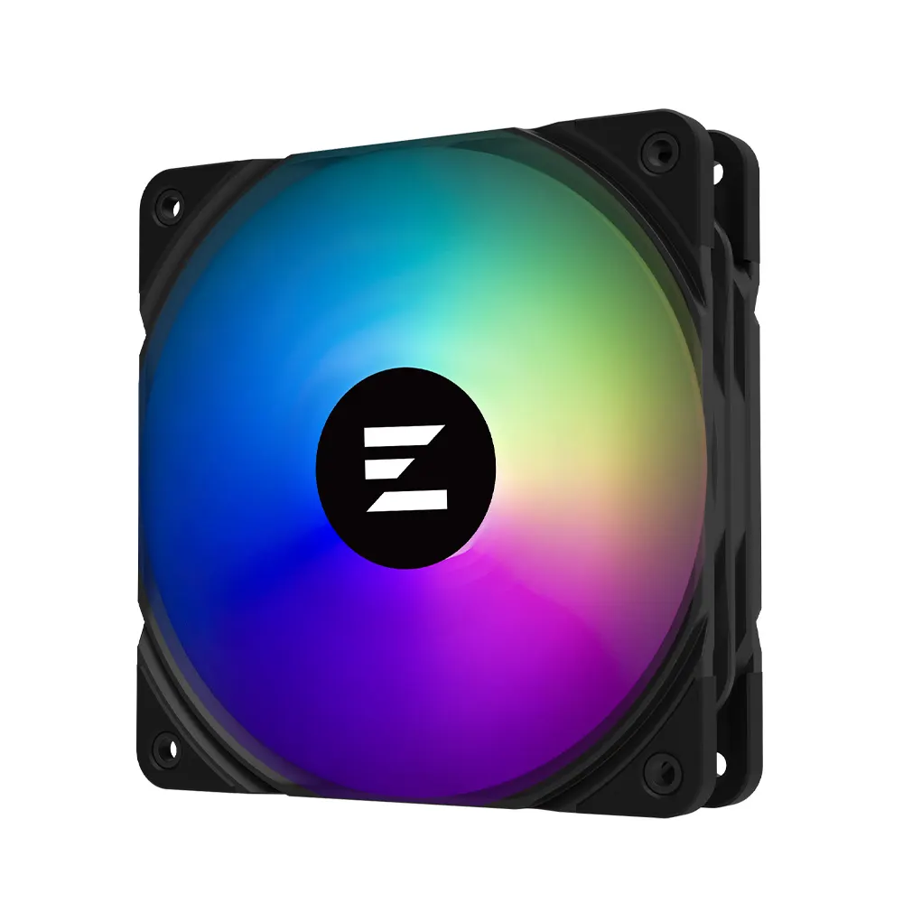 Zalman Case Fan AF120 ARGB, 120mm, 600-2000rpm, 4pin PWM, 3pin+5VARGB, 29.7dBa, black