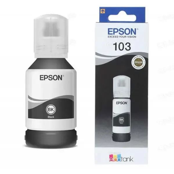 EPSON, 103 Black Ink Bottle C13T00S14A