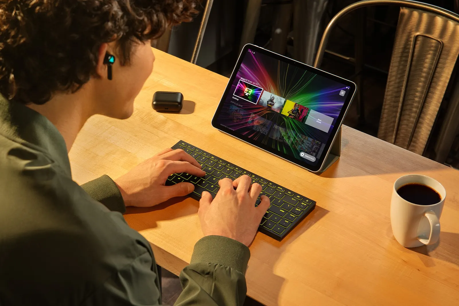 კლავიატურა Razer Keyboard Joro Ultra Low-Profile, 86key, BT, EN, RGB, black