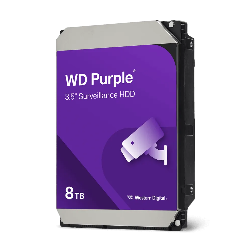 მყარი დისკი - 8TB SATA HDD WD Purple, Western Digital WD85PURZ