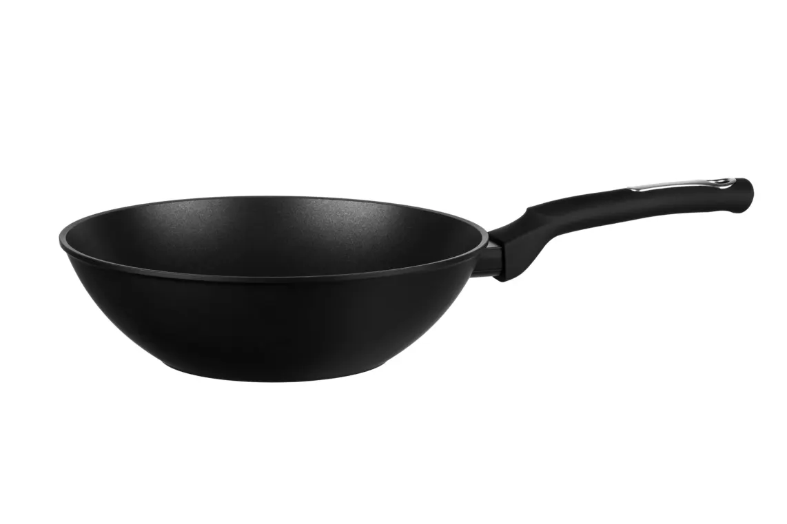 ტაფა Ardesto Frying pan WOK Gemini 28 cm, black, aluminum
