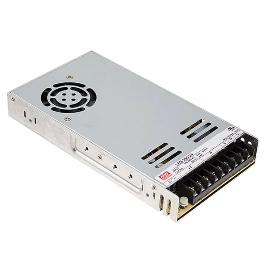 კვების ბლოკი - 24V/350W, MEAN WELL LRS-350-24
