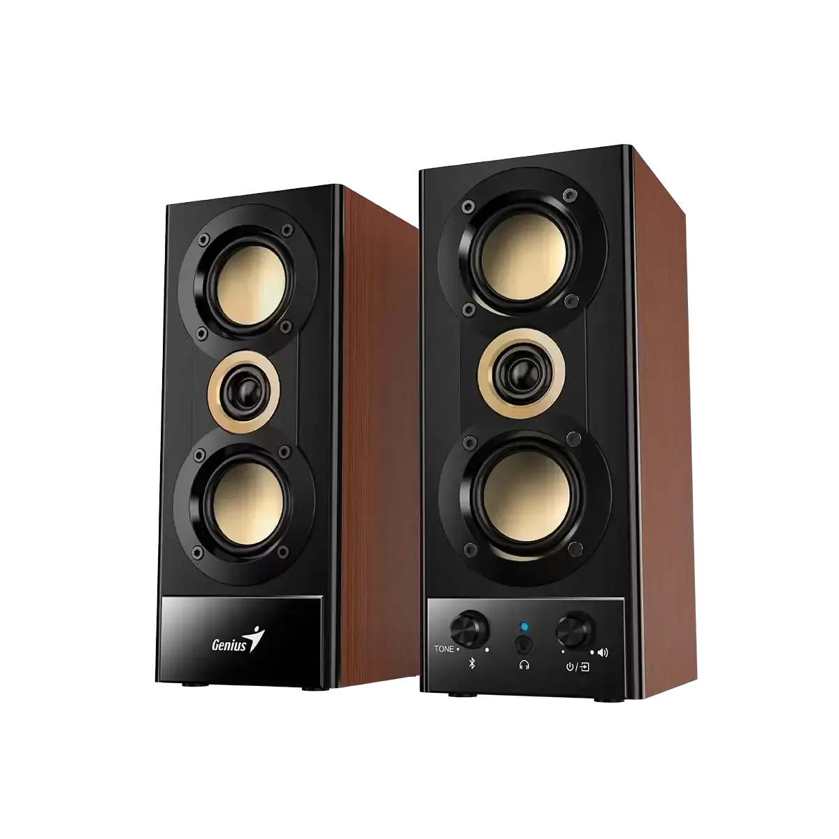 Genius, SP-HF800BT Bluetooth Speaker Wood