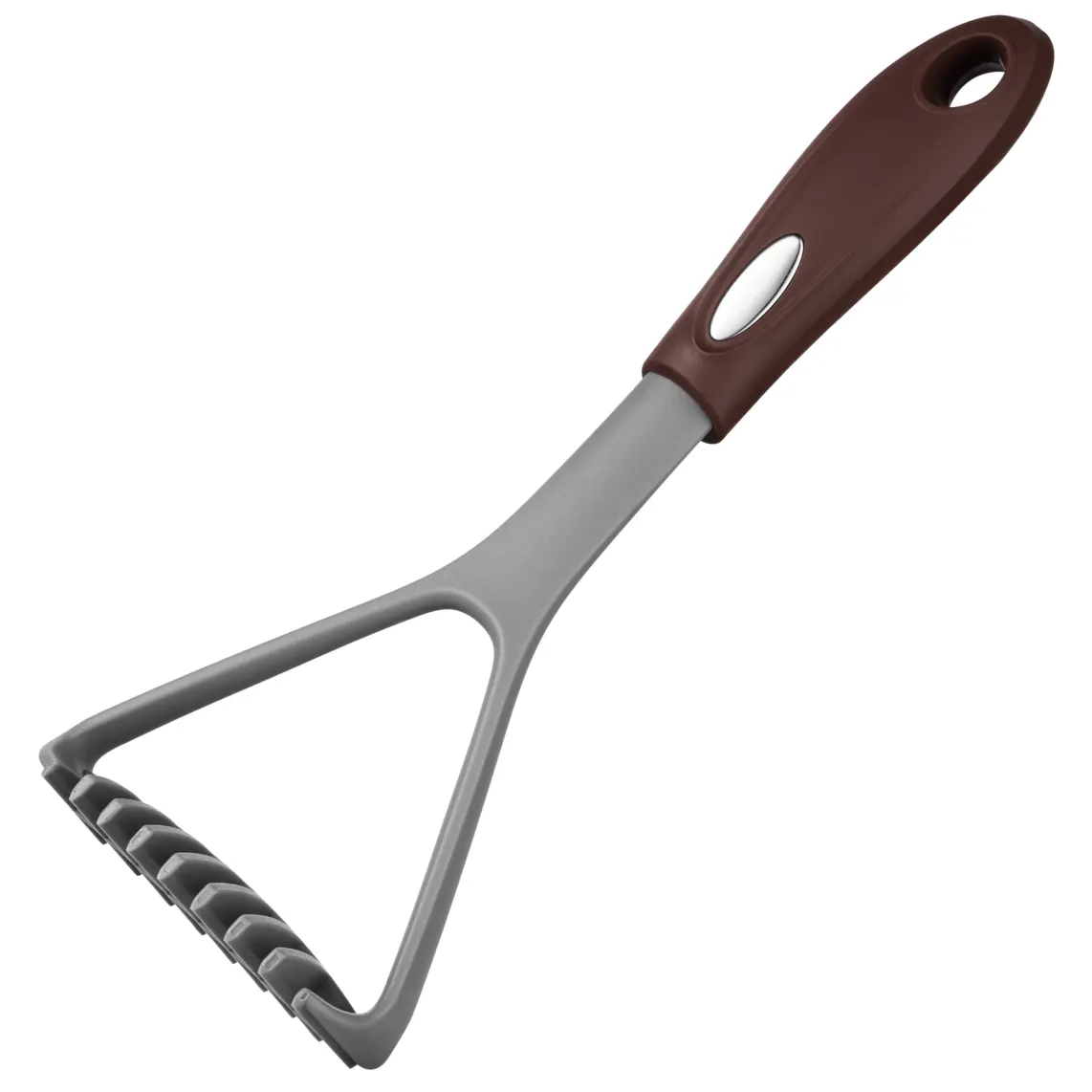 სანაყი Ardesto Potato masher Gemini, 32.5cm, nylon, grey-brown